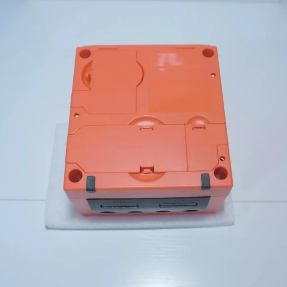 Warm Red Nintendo GameCube Console DOL-001 (USA) w/ OEM Metallic Red Controller